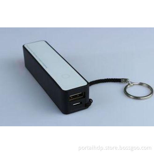 Mini Lipstick Keychain Portable Power Bank 2000mah for Smar
